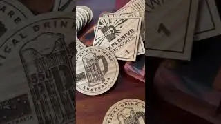 Branded 550PED Coasters - NOT SOLD SEPARATELY