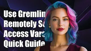 How can I use gremlin-console to remotely create and access variables?