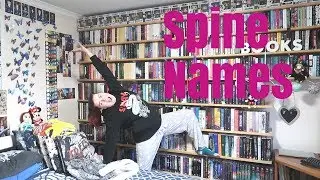 The Reading Rush Day 6 - Spine Names