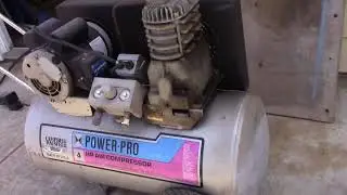 NCauctions.com - Auctioned  Campbell Hausfeld Power Pro 4hp 230v Air Compressor