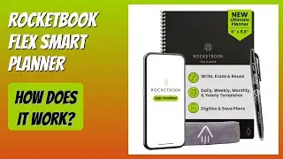 REVIEW (2025): Rocketbook Flex Smart Planner. Features