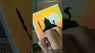 maha shivratri 🙏#painting #artwithfun #shivshankar #viral