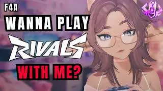 Your Crush Invites You To Play Marvel Rivals | ASMR Roleplay