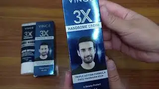 Vinc&eacute; 3X Handsome Cream & Face Wash Review | Honest TRIED & TESTED | Trust or Dust Pakistan