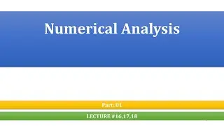 Secant Method || Numerical Analysis Lecture 16,17,18 part 1