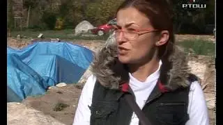 RTV &Scaron;umadija - Restauracija fresaka na lokalitetu Dvorine