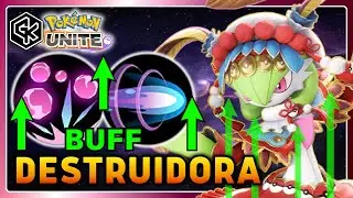 ESSE BUFF DERRETE OS ADVERSÁRIOS | Pokemon Unite Gardevoir Gameplay