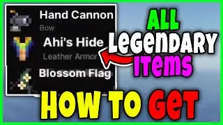 ALL LEGENDARY ITEMS in PIXEL QUEST Roblox how to GET