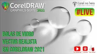 Bolas de Vidro Vector Realista em CorelDRAW 2021