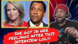 The Denzel Washington Interview That Left Katie Couric Shaken (First Time Watching) Reaction