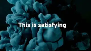 Teal Black Abstract Color and Style Video Background