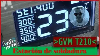 📌​⚙️​💯​ Herramientas - Estación de soldado GVM-T210 - Revisión! ​😎​