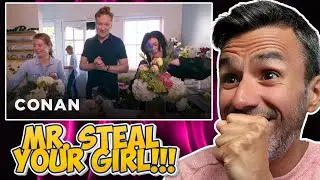 Conan Delivers Valentine's Day Bouquets | REACTION