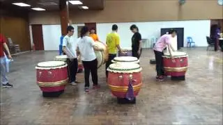 Arrange and Set Up Drum Formation