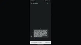 Samsung Message App Bug