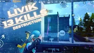 PUBG Mobile LIVIK 13 KILLS full gameplay | FragFest Gaming