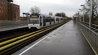 RET Metro Combi Type R (5515-5602) op Poortugaal richting De Akkers