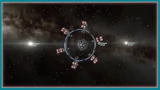 Alpha Centauri / Toliman / Rigil Kentaurus binary in space engine 🚀