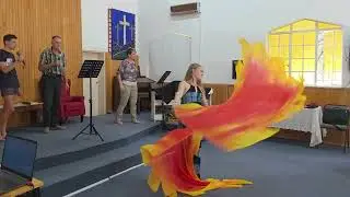 I Speak Jesus Flag Dance