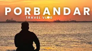Porbandar Beach 🌊 | Gujarat&rsquo;s Cleanest & Most Peaceful Beach | Travel Vlog