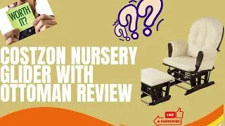 COSTZON NURSERY GLIDER WITH OTTOMAN REVIEW