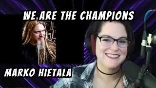 Marko Hietala - We Are The Champions (Cover) | Patreon Request | Live Reaction Replay