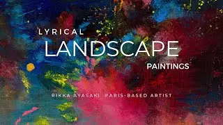A RICH COLOR LANDSCAPE PAINTINGS by Rikka Ayasaki #subwaystation  #firmament #sunsetpainting