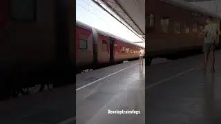 🚉Arriving Khagariya Junction Dibrugarh -New Delhi Rajdhani Express 🚂🚃😍💯#shorts #developtrainvlogs
