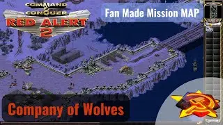 Red Alert 2 - Fan Made Mission Map: Company of Wolves - Hard Difficulty