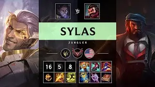 Sylas Jungle vs Graves - NA Grandmaster Patch 25.21