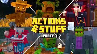 Action & Stuff update 1.7 tema Halloween 🎃 | banyak monster dan dekorasi yang menyeramkan