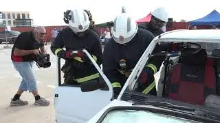Demonstration by the Civil Protection Department and the EFRU