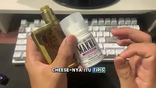 REVIEW LIQUID MAKNA | TARO MILK CHEESE | MAKNA EMANG GA PERNAH MENGECEWAKAN