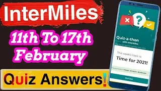 intermiles quiz answers today ! 11th February Quiz Answers ! today intermiles quiz answer AkEarning