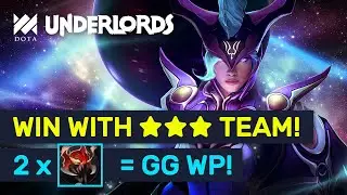 Win With ★★★ Team! Epic ★★★ Knights Bloodbound Combo  | Dota Underlords
