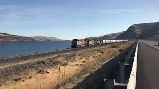 Westbound UP Grain near Arlington OR. 10-2-21
