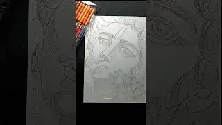 Krishna outline drawing ✨#shorts#drawing#art#krishna#ytshorts#viral#youtube
