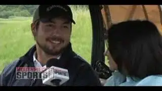 Working the Golf Game with Quarterback Kyle Orton of the Chicago Bears