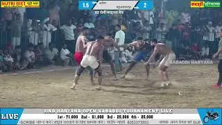 Alewa Vs Bahu Akbarpur | अलेवा 🆚 बहू अकबरपुर 👉 फाइनल जैसा सेमीफाइनल 👌 | at Jind #kabaddi #haryana