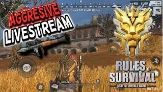 AGGRESSIVE ROS MOBILE LIVESTREAM -  Season 1 Grind!!!! 🏆. High Intensity Games🗣