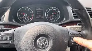 Процедура сброса срока службы масла Volkswagen Passat 2013 2.5L (пошаговое руководство)