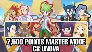 Max 7.5k points Mastet Mode Unova CS Weeks 3 Pokemon Masters EX