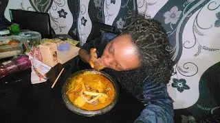 Fufu with snails #LocalGhanaianFood #DeeLyn