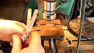 Excelsior Henderson, machining  metal bushing for salvage pump