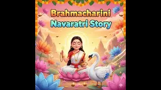 🌸 Brahmacharini Navaratri Story | 3D Kids Animation: Patience, Kindness & Strength 🌟