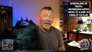 Borderland 3d Prints: Mesmerizing Ripper Masks at 0.16mm! Creality K2 Plus