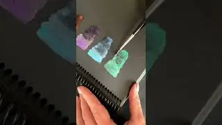 Sennelier Aquarellkasten - Irisierende Metallic Farben