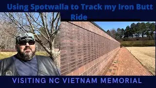 Использую Spotwalla для отслеживания моей поездки на Iron Butt