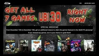 Download All 7 UBI 30 Games Right Now For a Limited Time - Free Games