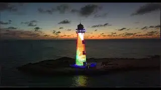 MSC Cruises: Ocean Cay Lighthouse - Night Show